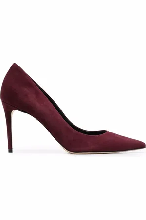 Scarosso X Brian Atwood Gigi suede pumps