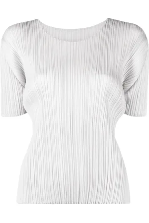 PLEATS PLEASE ISSEY MIYAKE Plissé short-sleeve T-shirt