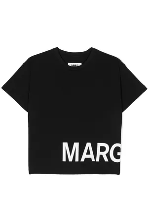Maison Margiela Logo print cotton T-shirt - Black