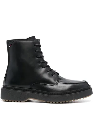 Tommy Hilfiger Lace-up leather ankle boots