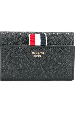 Thom Browne Pebbled-leather key wallet