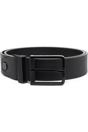 Calvin Klein Men Belts - Buckle fastening leather belt - Black