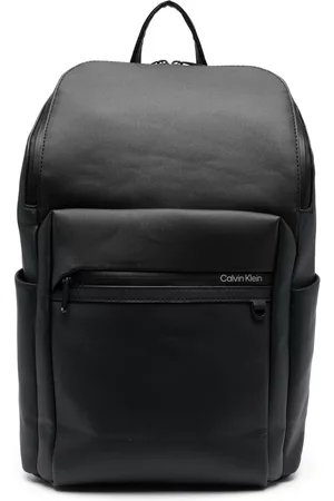 Calvin Klein Men Rucksacks - Tonal zip-top backpack - Black