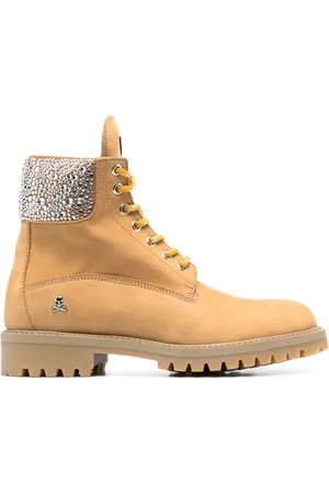 Philipp Plein The Hunter crystal embellished ankle boots