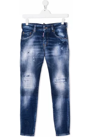 Dsquared2 TEEN mid-rise skinny jeans - Blue