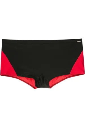 AMIR SLAMA Two-tone swim trunks
