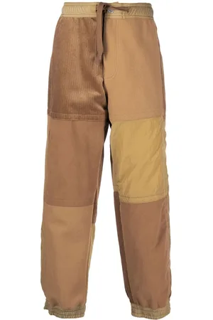 Emporio Armani Panelled straight-leg trousers