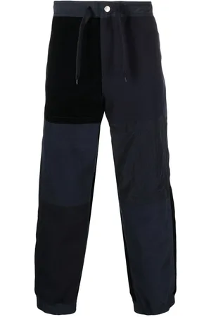 Emporio Armani Panelled straight-leg trousers