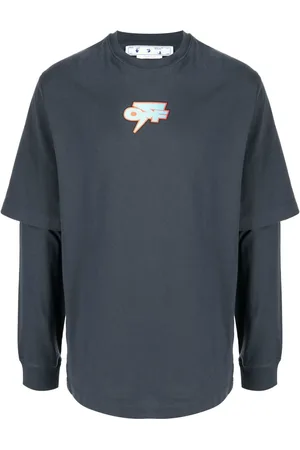 OFF-WHITE Degradé Thund Skate layered T-shirt
