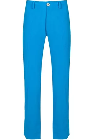 AMIR SLAMA Skinny low-rise trousers - Blue