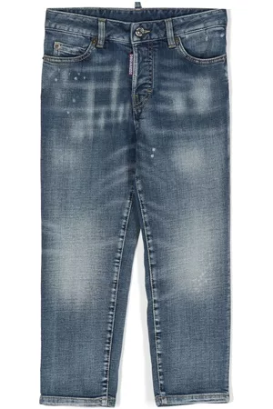 Dsquared2 Straight Jeans - Boston straight-leg jeans - Blue