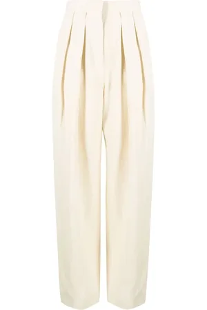 Stella McCartney High-waisted pleated trousers