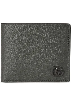 GUCCI GG Marmont Full-Grain Leather Billfold Wallet for Men