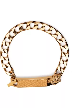 VERSACE Men Bracelets - Medusa plaque bracelet - Gold