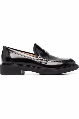 Gianvito Rossi Harris leather loafers