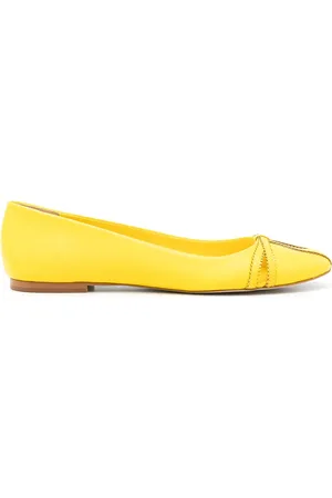 Sarah Chofakian Pati leather ballerina shoes