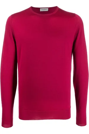 JOHN SMEDLEY Round-neck knit jumper