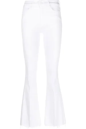 Mother Frayed flared jeans
