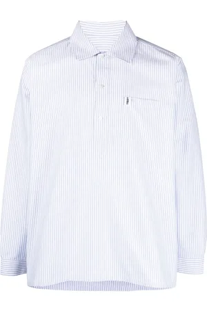 MACKINTOSH Striped long-sleeved shirt