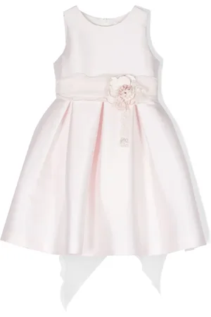 Mimilù Corsage-detail sleeveless dress