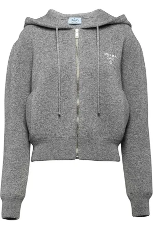 Prada Cashmere hooded jacket
