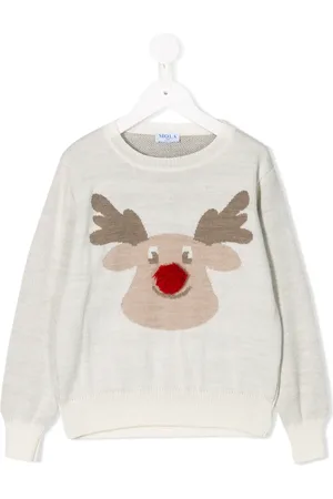 SIOLA Reindeer knit jumper