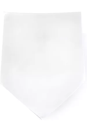 Brunello Cucinelli Men Bow Ties - Classic pocket square - White