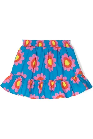 Stella McCartney Floral-print cotton skirt