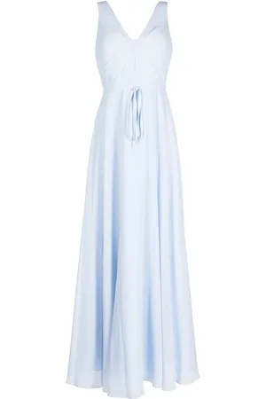 Marchesa Notte Rear tie-fastening detail gown