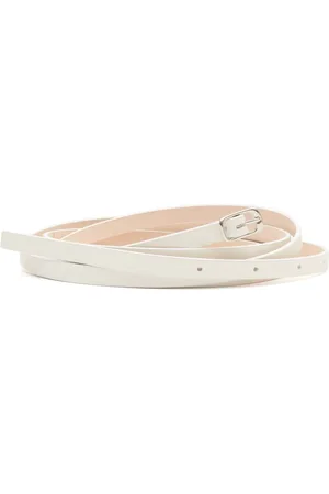 Maison Margiela Slim leather belt
