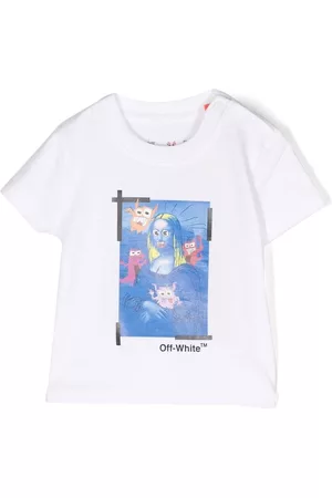 OFF-WHITE T-Shirts - Graphic-print detail T-shirt