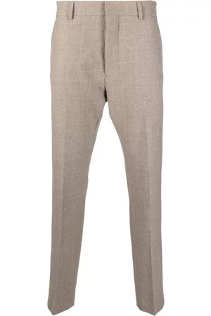 Ami Men Formal Pants - Tailored wool trousers - Neutrals