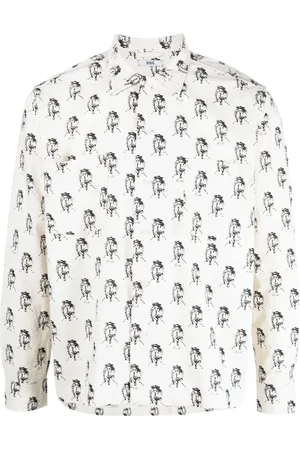 BODE Graphic-print long-sleeve shirt