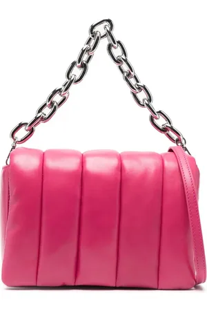 Stand Studio Hera quilted leather clutch bag