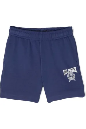Tommy Hilfiger Logo-print cotton-blend shorts