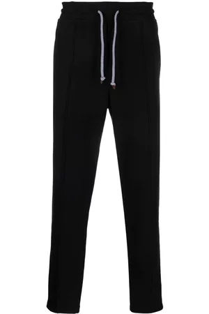 Brunello Cucinelli Men Sweatpants - Drawstring-waist track pants - C101 BLACK