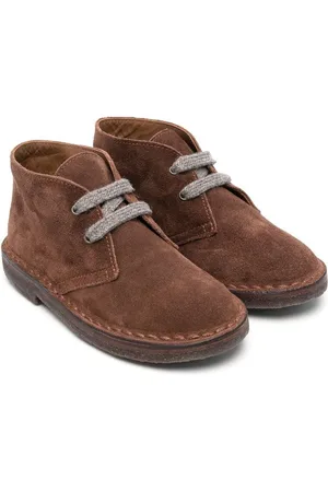 PèPè Lace-up suede boots