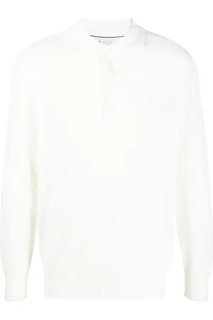 Brunello Cucinelli Knitted polo jumper