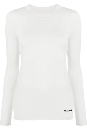 Jil Sander Logo-print long-sleeve T-Shirt
