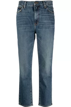 Current/Elliott Cavalier cropped jeans - Blue