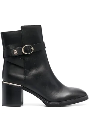 Tommy Hilfiger 70mm side buckle-detail ankle boots