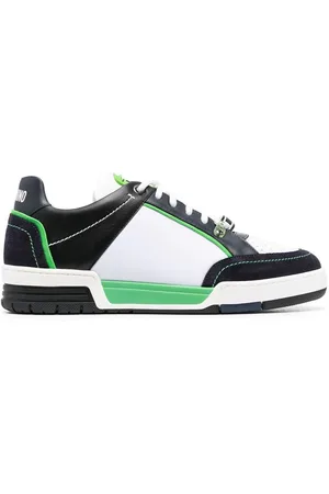 Moschino Leather low-top sneakers