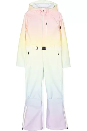 Perfect Moment Ski Suits - Star gradient-effect ski suit - Yellow