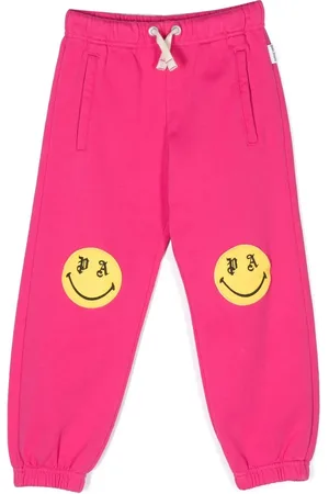 Palm Angels Smiley-print track pants