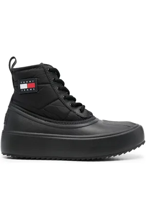Tommy Hilfiger Oversize rubber sole boots