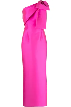 Sachin & Babi Bonnie one-shoulder gown