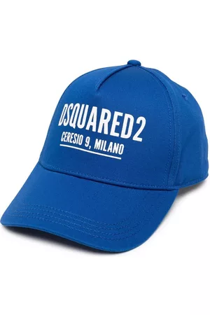 Dsquared2 Logo-print cap - Blue