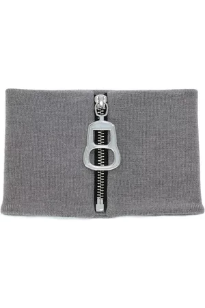 J.W.Anderson Scarves - Zipped neck band - Grey