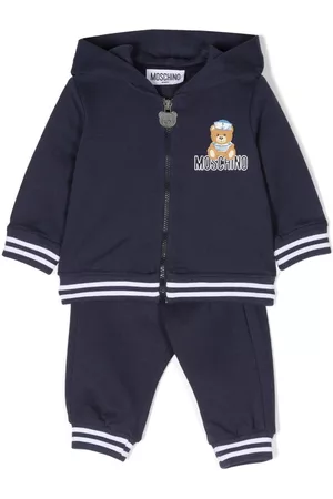 Moschino Tracksuits - Teddy Bear motif tracksuit - Blue