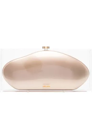 Cult Gaia Annika acrylic clutch bag